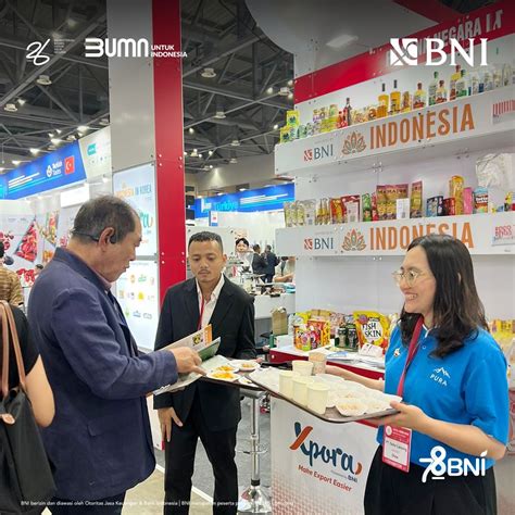 BNI Xpora Berangkatkan 12 UKM Makanan Dan Minuman Ke Indonesia In Korea