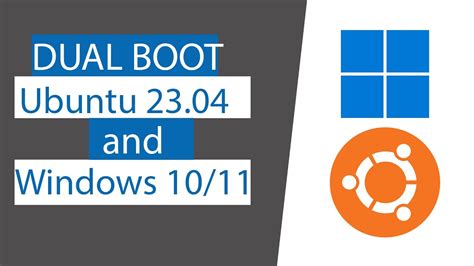 How To Dual Boot Ubuntu 23 04 And Windows 10 11 Youtube