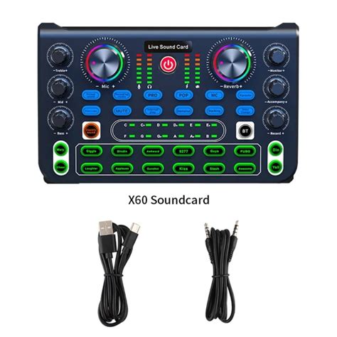 Sound Card Live Mixer Noise Reduction Mixers For Computer Tablet Mixer