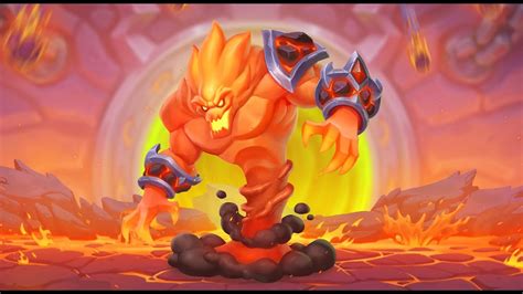 Warcraft Rumble Molten Core Baron Geddon Youtube