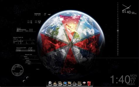 Finished Umbrella Corp Desktop by Wharrgarrbl on DeviantArt