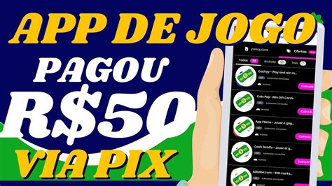 Pagou R App De Jogo Que Ganha Dinheiro Via Pix Ganhar Dinheirovia