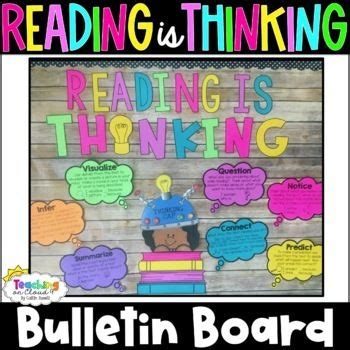 Reading Strategies Bulletin Board Stop And Jot Bookmarks Reading Is