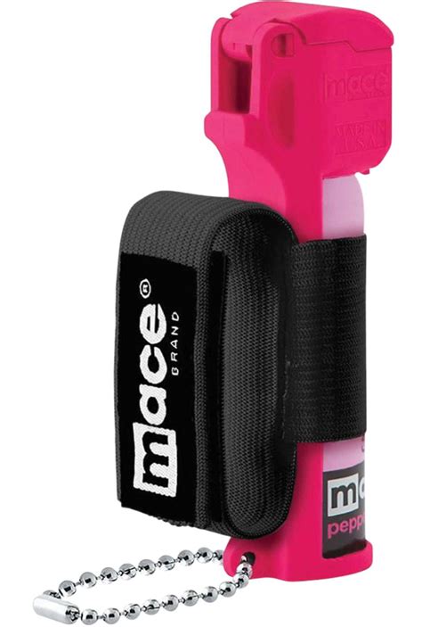 Mace 80760 Sport Pepper Spray 18 Grams Oc Pepper 12 Ft Range Pink Mad