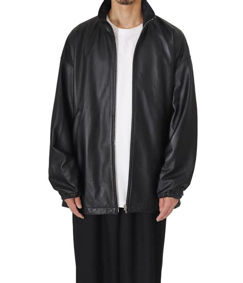 Sheep Leather Track Blouson Graphpaper