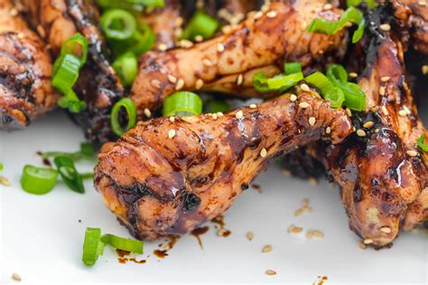 Japanese Yakitori Chicken Wings Recipe The Meatwave