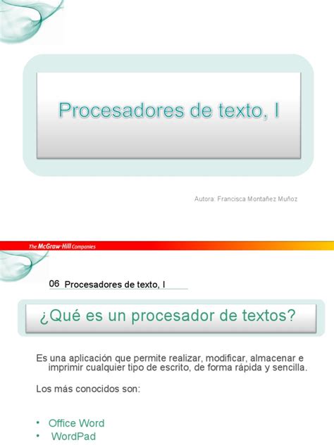 PDF Procesadores De Texto I DOKUMEN TIPS