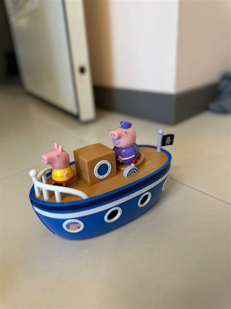 Peppa pig grandpa boat, Hobbies & Toys, Toys & Games on Carousell