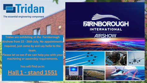 Farnborough International Airshow 2024 Tridan Engineering