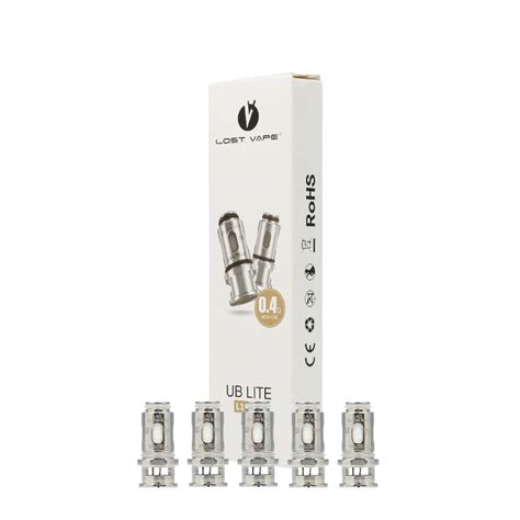 Lost Vape UB Lite Coils 5 Coils For Ursa Pod Thelema Mini Kit A L