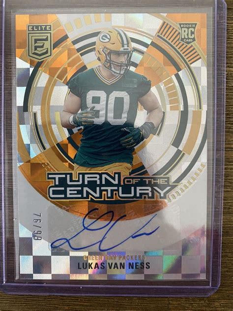 Lukas Van Ness Turn Of The Century Rc Auto Donruss Elite