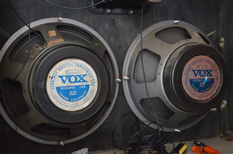 Vox Supreme And Companion Speaker Cabinets 4 X 12