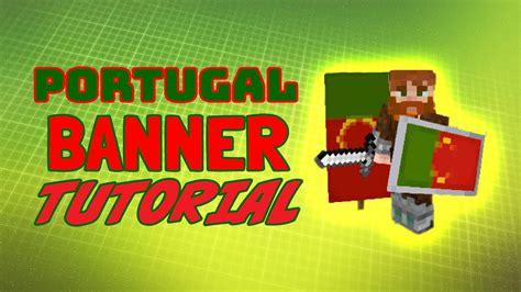 Minecraft Portuguese Banner Tutorial How To Make The Flag Of