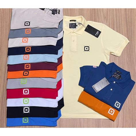 Camiseta Gola Polo Masculina Txc Country Shopee Brasil