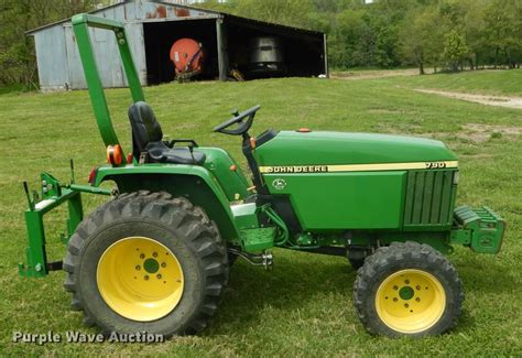 2006 John Deere 790 Mfwd Tractor In Nebo Il Item De8386 Sold Purple Wave