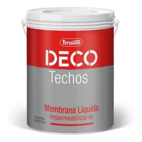 Membrana Liquida Para Techos Tersuave Color Blanco MercadoLibre