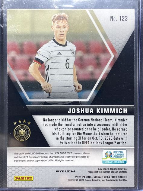 Panini Mosaic Uefa Euro Mosaic Green Joshua Kimmich Germany