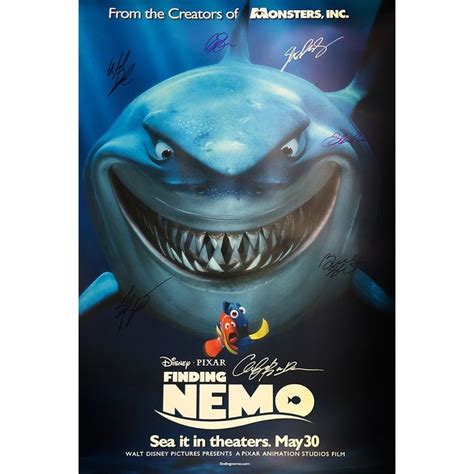 Signed Finding Nemo Movie Poster on eBid United States | 214812014