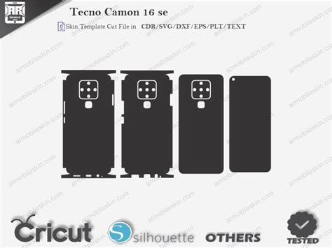 Tecno Camon 16 Se Skin Template Vector Armobileskin