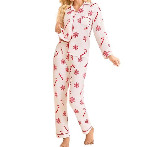flannel christmas pajamas women 11