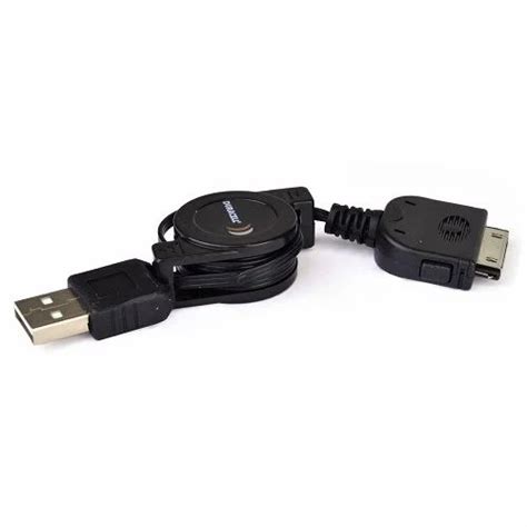 Duracell Mini Usb Ac Charger With Retractable 30 Pin Charge And Sync Cable For Ipod Iphone And Ipad