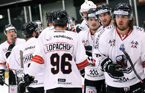 Un Chamonix reversant et efficace Chamonix Hockey Élite Les Pionniers