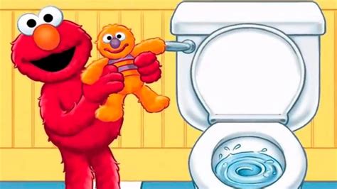 Potty Time With Elmo Toilet Training Learning Games For Kids Youtube