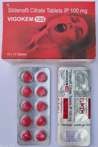 Sildenafil Citrate Tablet 100 Mg At Rs 210 Stripe Kalol Gandhinagar