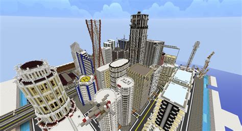 City Parkour Minecraft Map