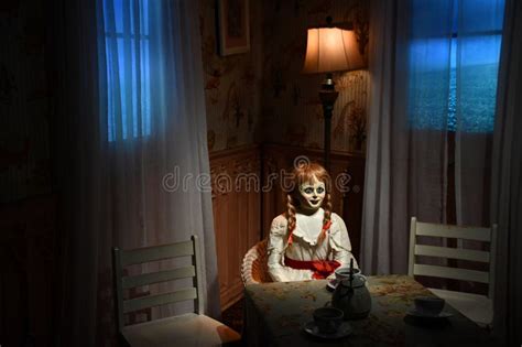 Annabelle Statue at Madame Tussauds New York in New York City Editorial ...