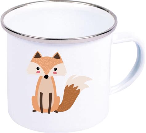 Kleckerliese Emaille Kindertasse Teetasse Tasse Motiv Hase Tiermotive