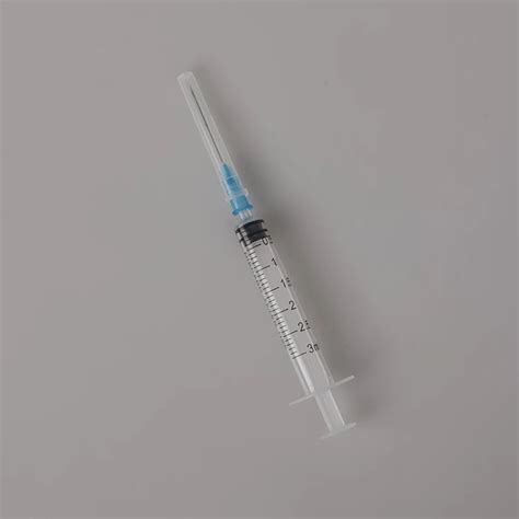 Sharp Needle Disposable Syringe 3 Ml Used Medical Grade Stainless Steel