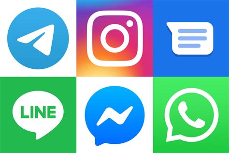 Comparamos WhatsApp Telegram Messenger Instagram LINE Y Mensajes De