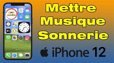 Comment Mettre Une Musique En Sonnerie Sur Iphone Youtube