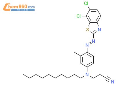 105685 86 7 Propanenitrile 3 Decyl 4 6 7 Dichloro 2 Benzothiazolyl