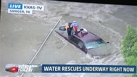 National Guard Performs Swift Water Rescues as Flood Waters Rise in North Texas Sunday | Weather ...