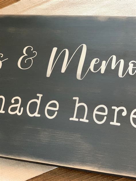 Meals And Memories Are Made Here Kitchen Decor Dining Room Etsy