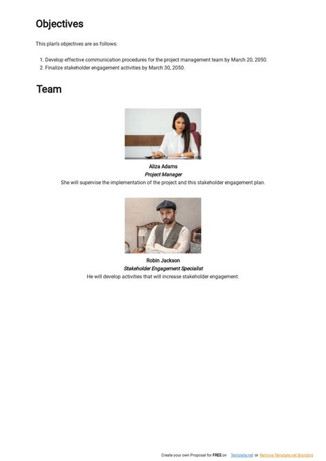 Stakeholder Engagement Action Plan Template [Free PDF] - Google Docs, Word | Template.net