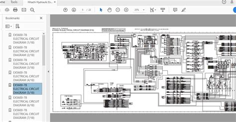 Hitachi Excavator Hydraulic Circuit Diagram Pdf