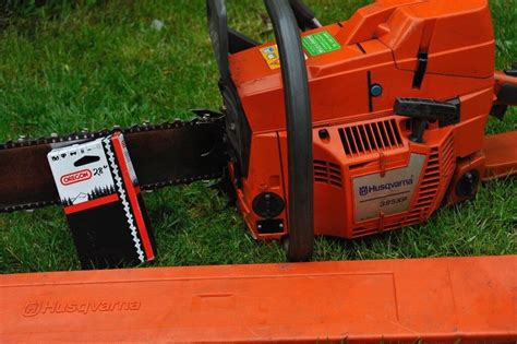 Husqvarna 395 Xp Chainsaw With 28 Cannon Super Bar And Spare New Chain