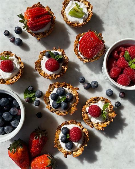 Cestini D Avena Con Yogurt E Frutta Mi Diverto A Cucinare