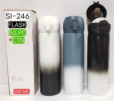 Stainless Steel Shaded Thermo Flask, For Home, Capacity: 500 mL at ...