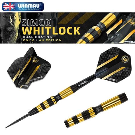 Winmau Steel Darts Simon Whitlock Spezial Special Edition Gold Steelt