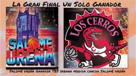 TBS Sábana Perdida Cancha Salomé Ureña Serie Final Equipos