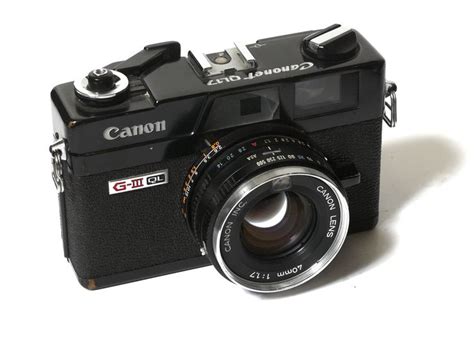 Canon Canonet Ql 17 1965 35mm Rangefinder Camera 45mm F17 Lens