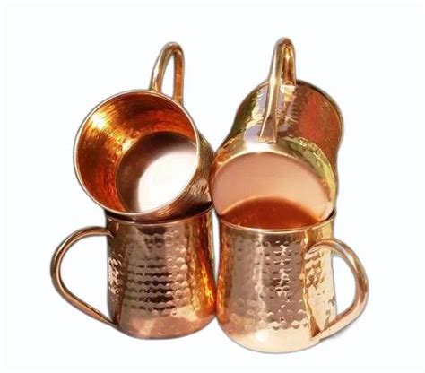 Ml Mofna Copper Hammered Mug Set At Rs Piece In New Delhi Id