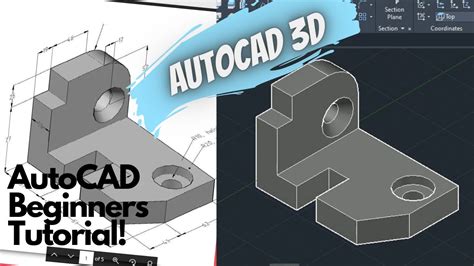 Autocad 3d Tutorial For Beginners How To Make 3d Objects On Autocad Autocad Basics Youtube