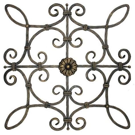 13011 Decorative Wrought Iron Rosettes For Gate Fence And Staircase