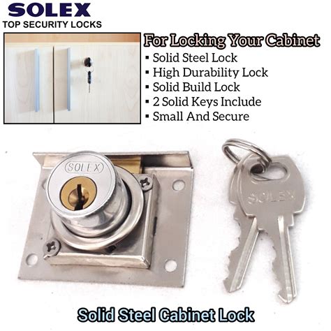 Compatible 808 Heavy Duty Solid Steel Drawer Lock For Furniture Cabinet