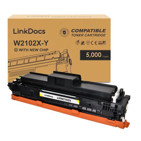 Linkdocs 210x Yellow Compatible Toner Cartridges With New Chip